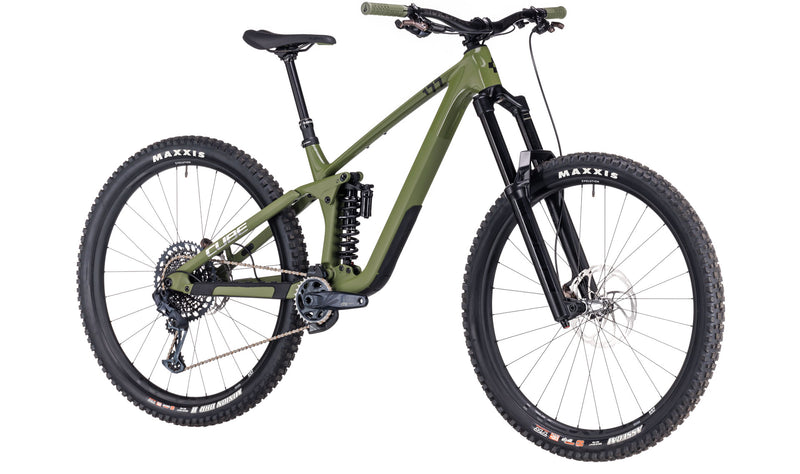 Bicicleta Cube Stereo One77 C:68X TM 29 | Verde Olivo - Rideshop