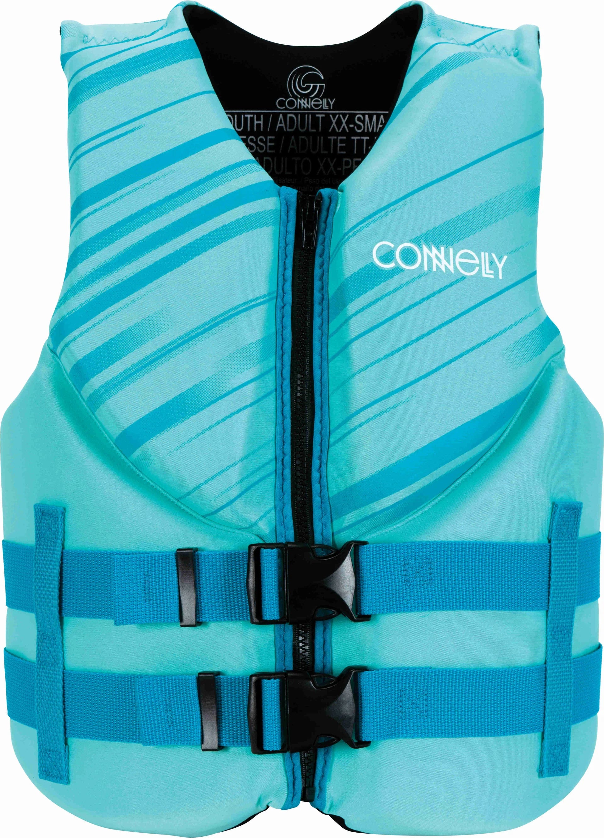 Connelly Chaleco Salvavidas Promo Neopreno Niños 35-55 kg Celeste
