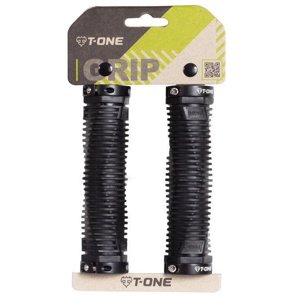 Puño Dna T-One T-Gp49 Negro 2 Lock Acanalado Geometrico - Rideshop