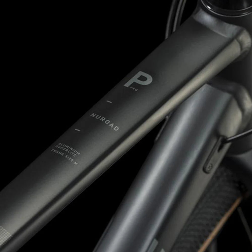 Bicicleta Gravel Cube Nuroad Pro Metalblack´n´Grey