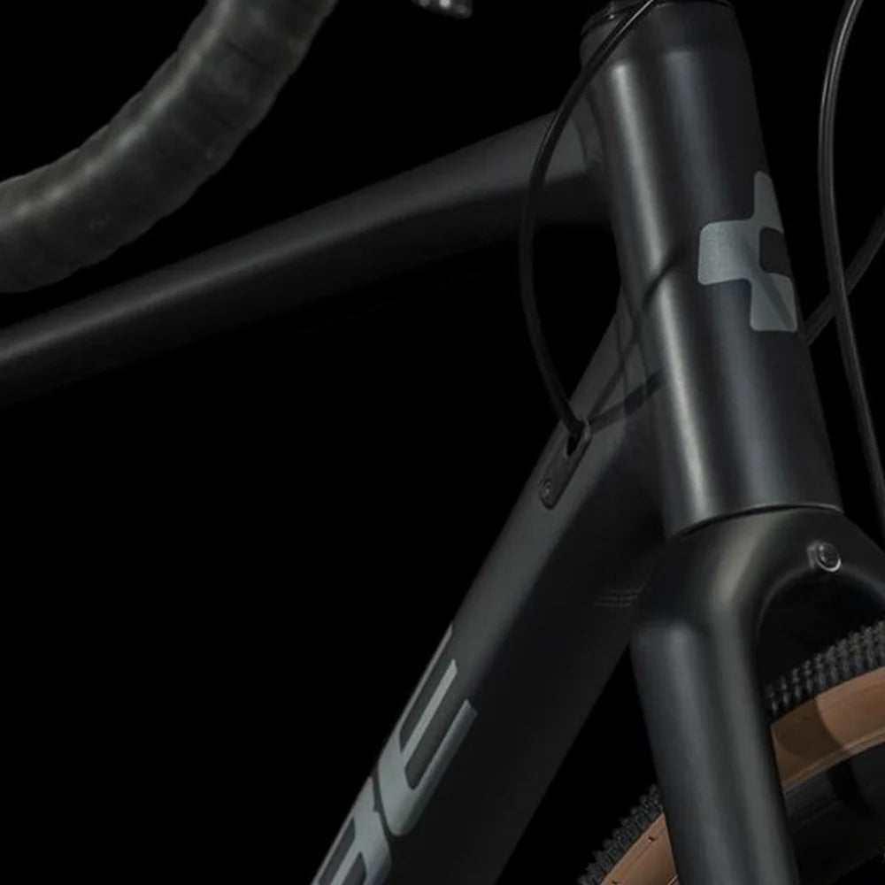 Bicicleta Gravel Cube Nuroad Pro Metalblack´n´Grey