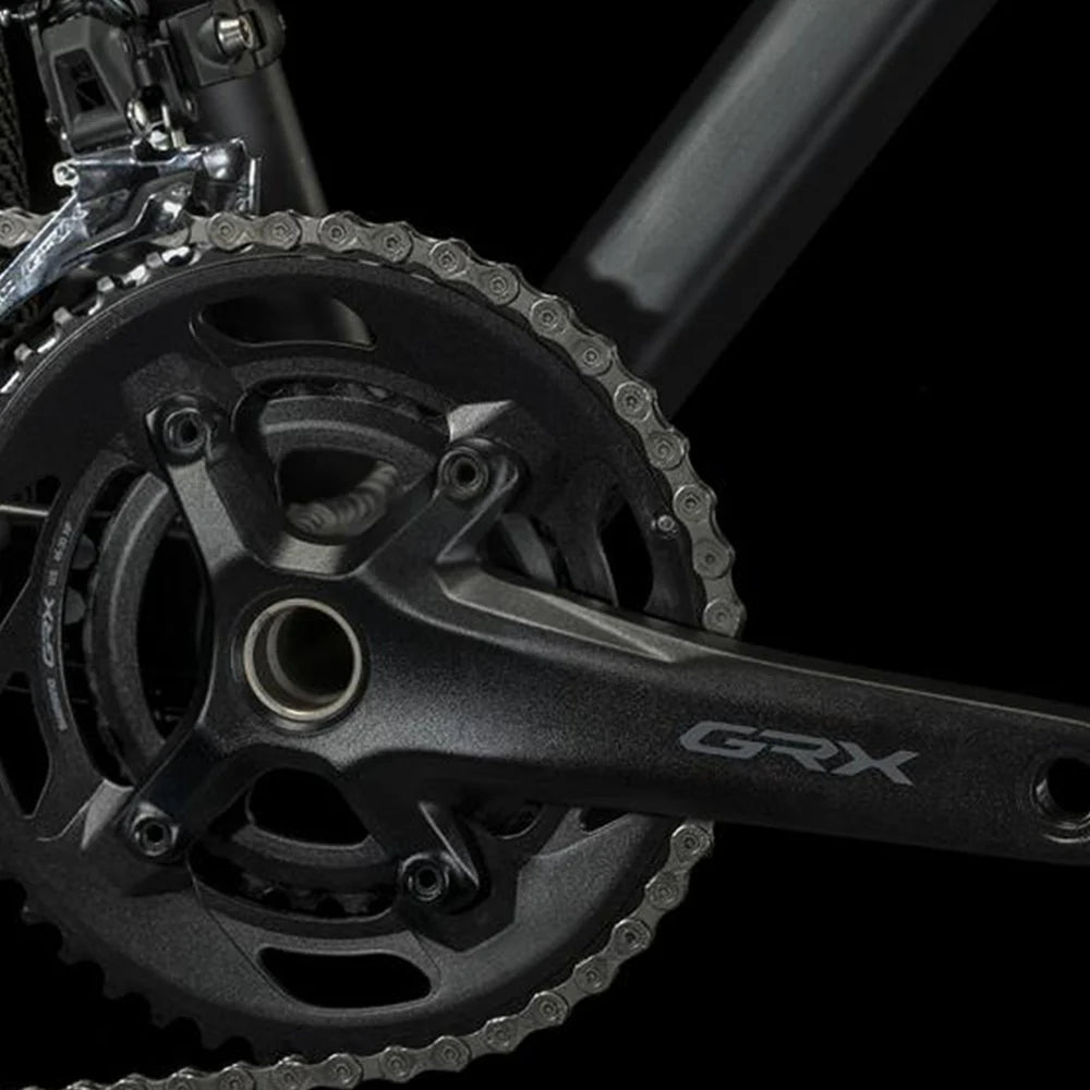 Bicicleta Gravel Cube Nuroad Pro Metalblack´n´Grey