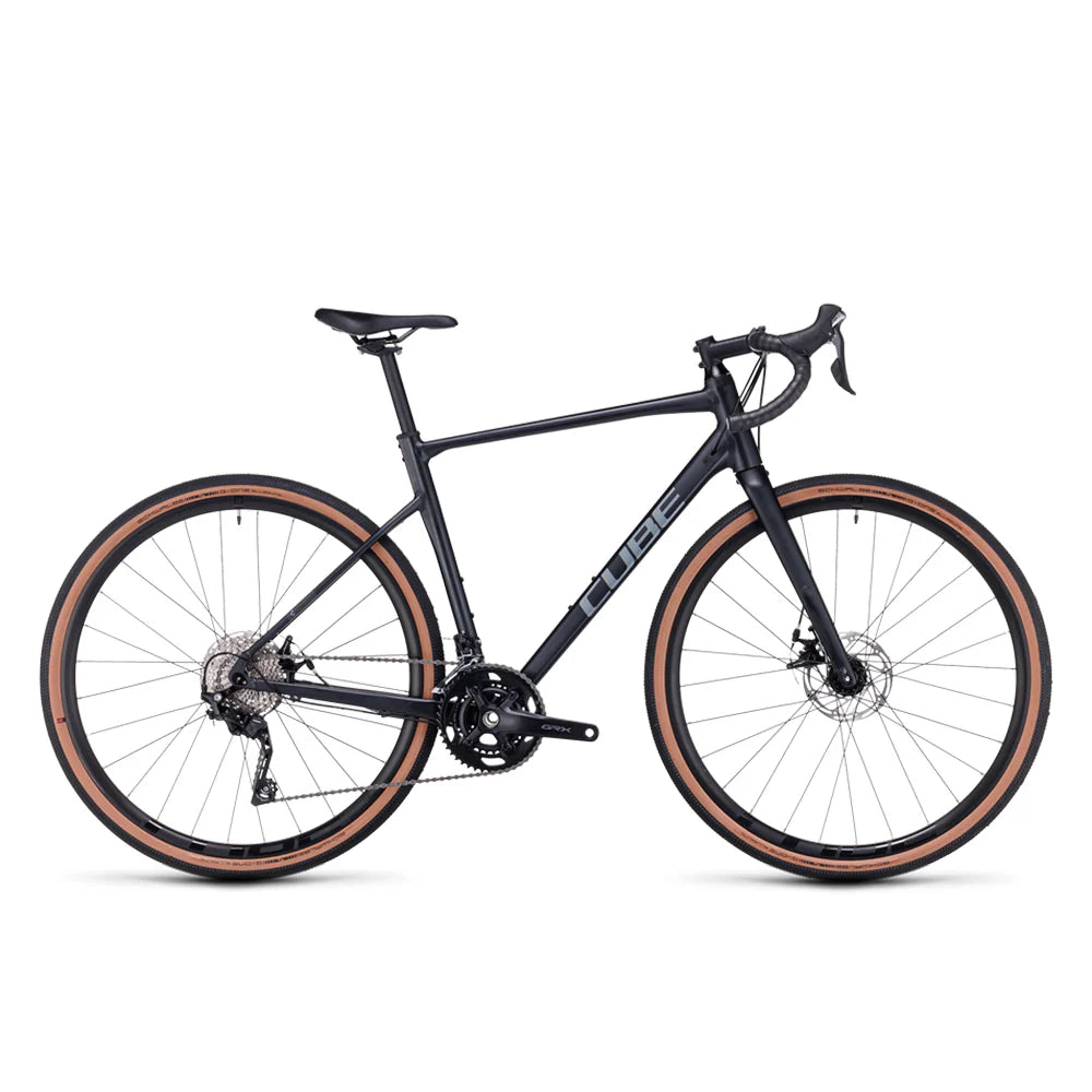 Bicicleta Gravel Cube Nuroad Pro Metalblack´n´Grey