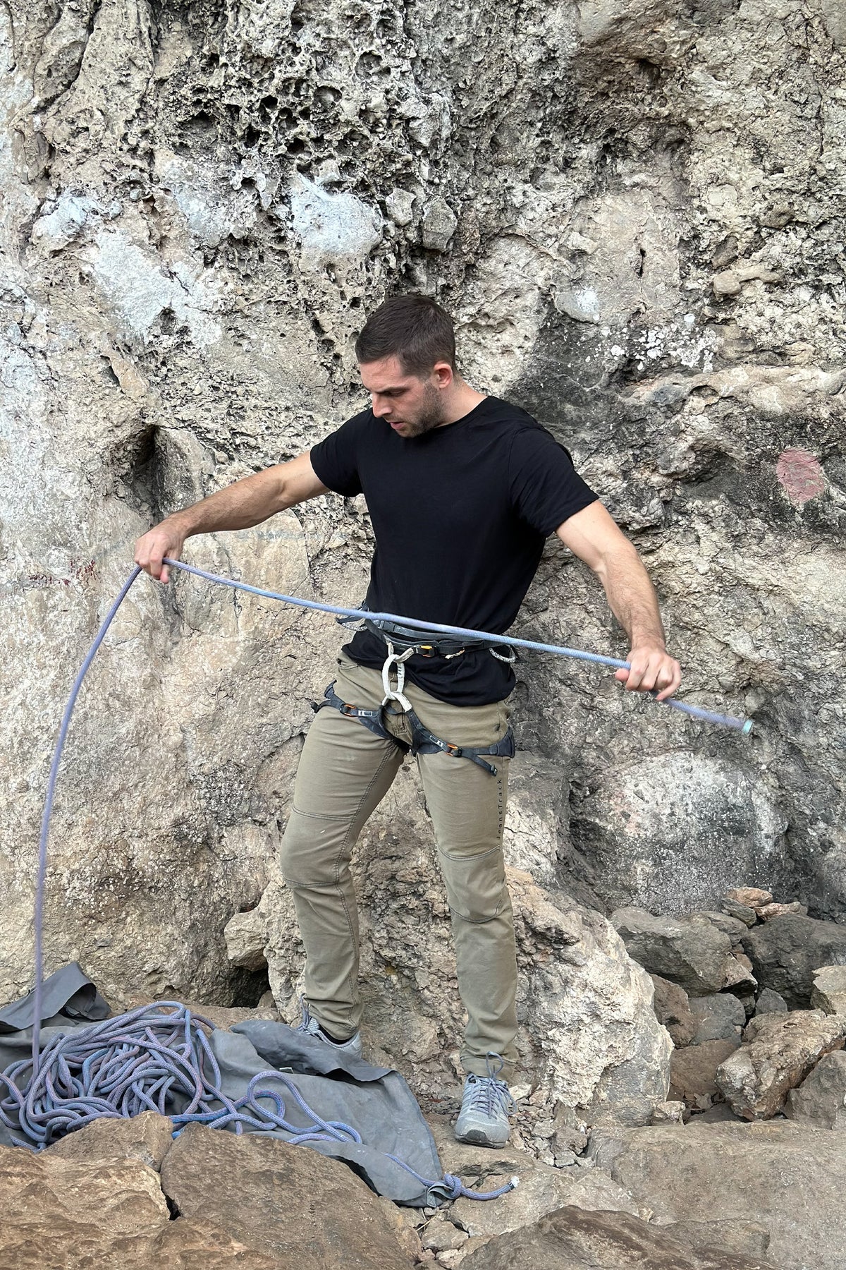 Pantalón Escalada Jeanstrack Trekking Roca Espinela Hombre