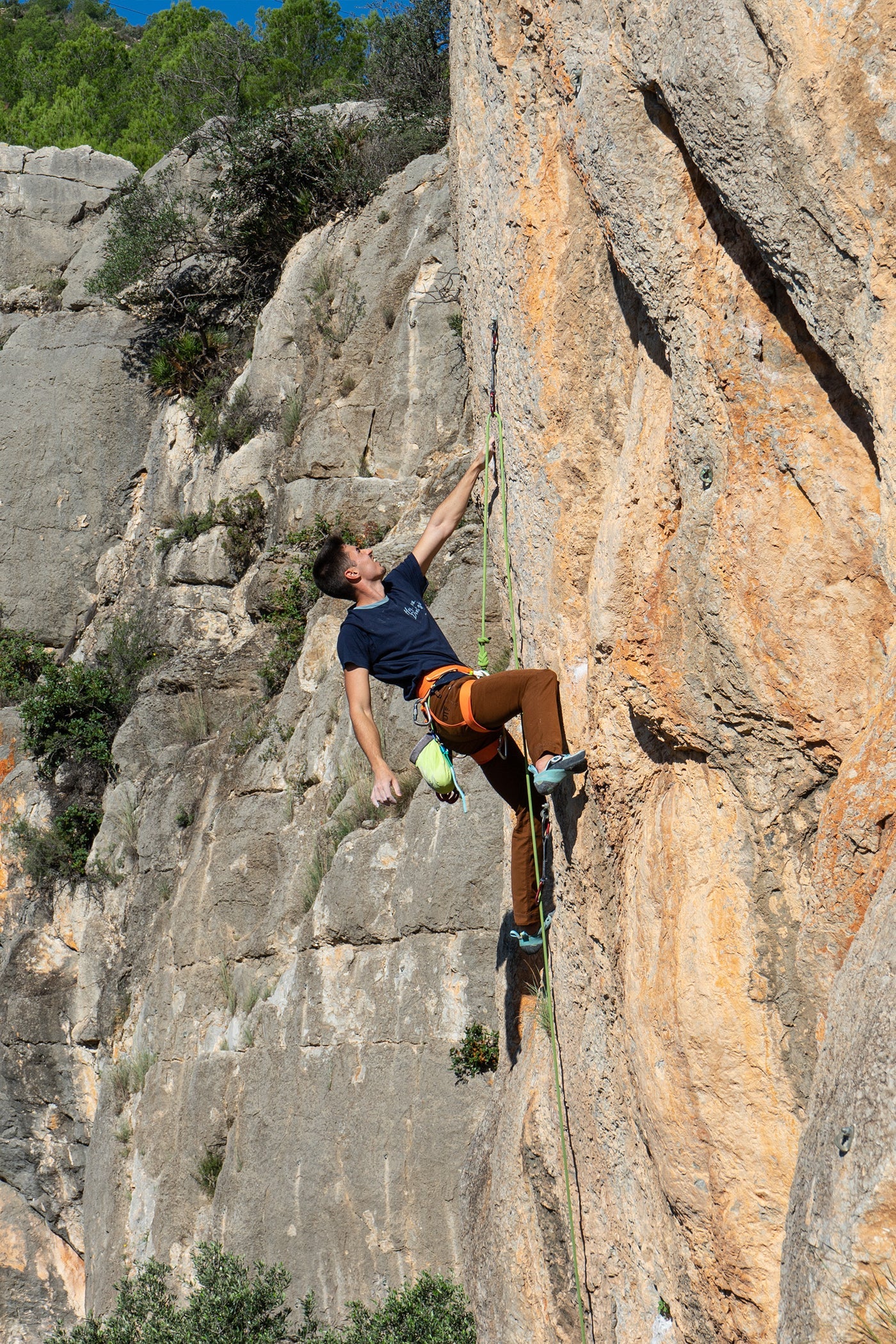 Pantalón Escalada Jeanstrack Trekking Roca Sand Hombre
