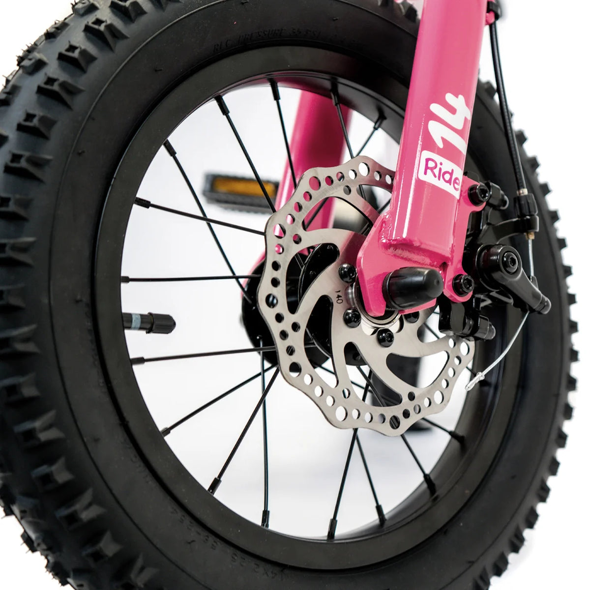 Bicicleta Niño Kugan Rocket Ride 14 White Pink