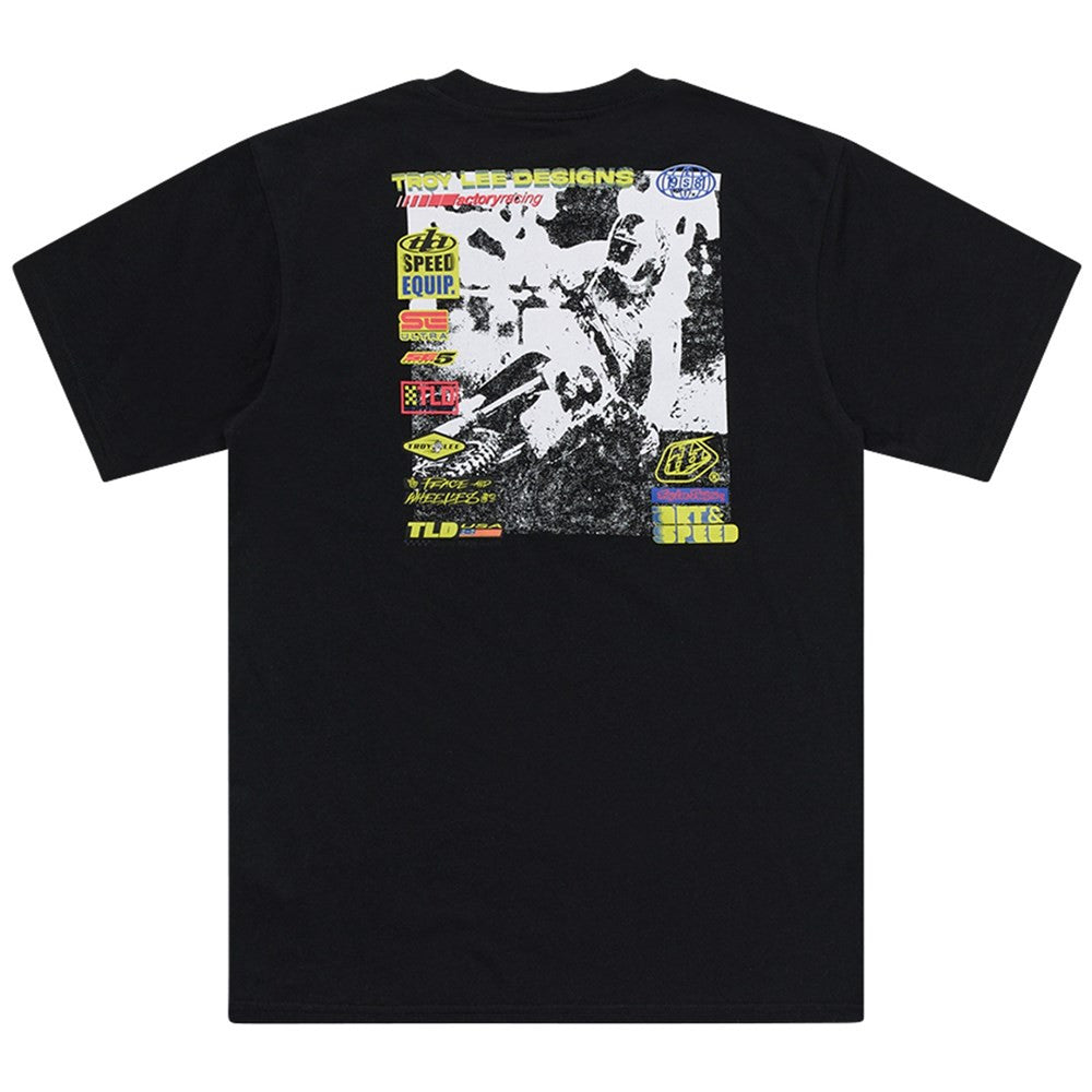 Troy Lee Designs Polera Overload Negro