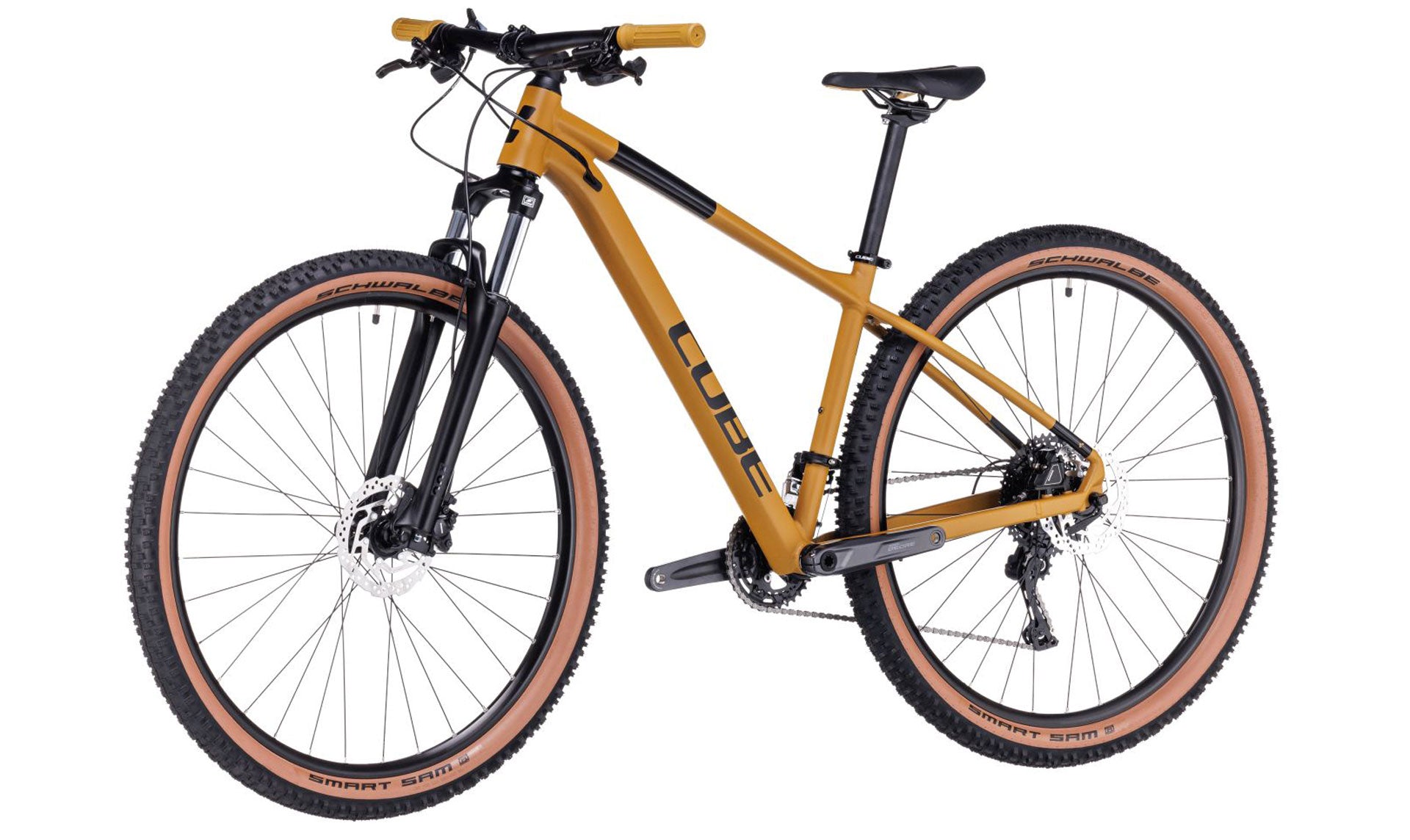 Bicicleta Mountain Bike Cube Aim EX Aro 29 1x10 Velocidades Caramel