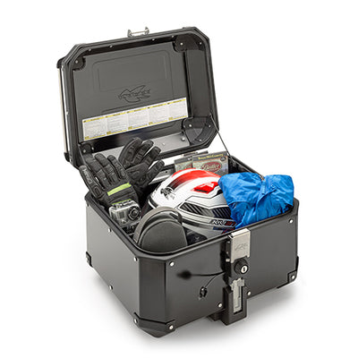 Kappa Top Case K'Force 48 Litros - Black - Rideshop