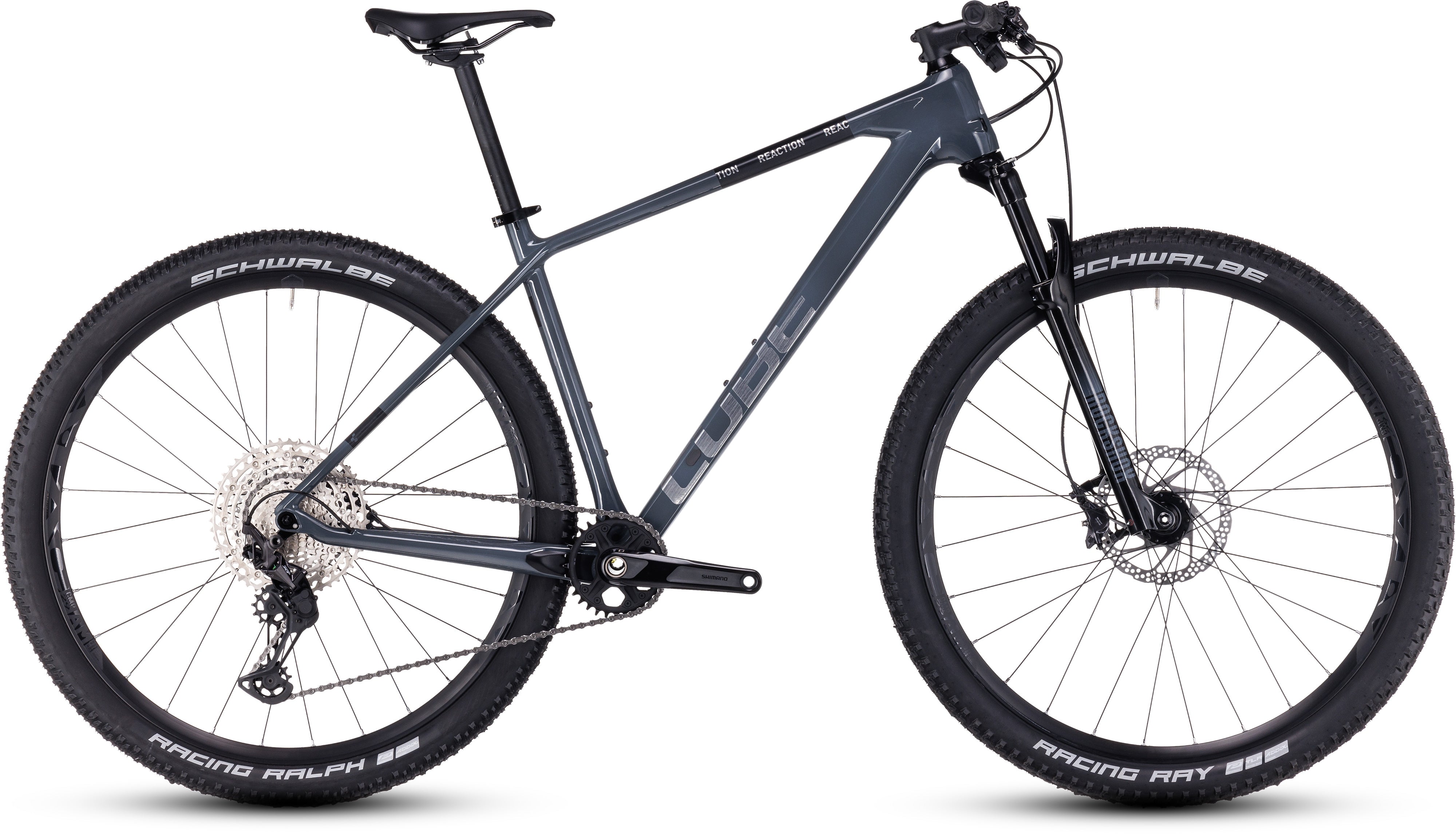 Cube Bicicleta MTB Reaction C:62 Pro Grey´n´Metal - Rideshop