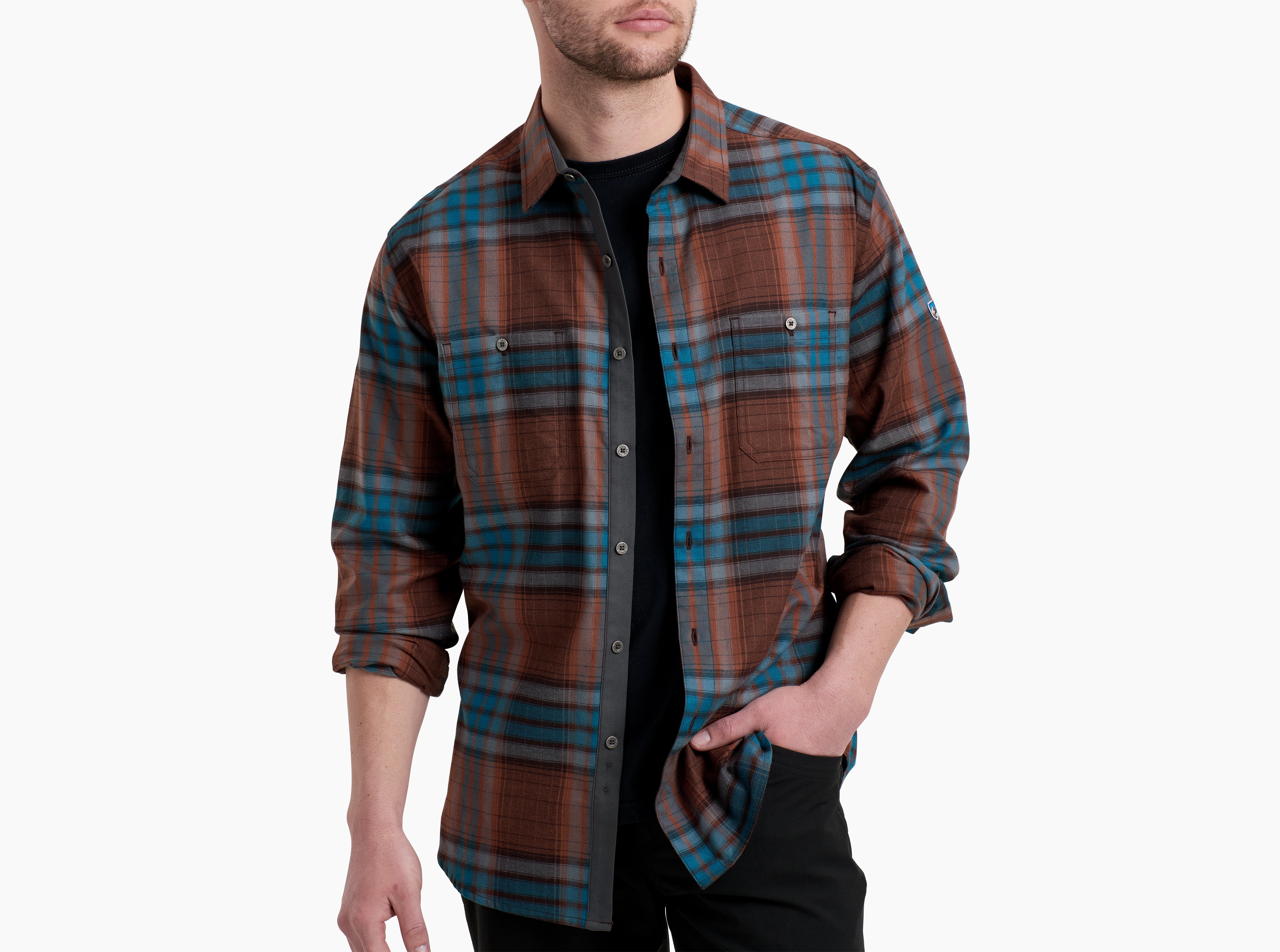 Camisa Kühl Fugitive Flannel LS