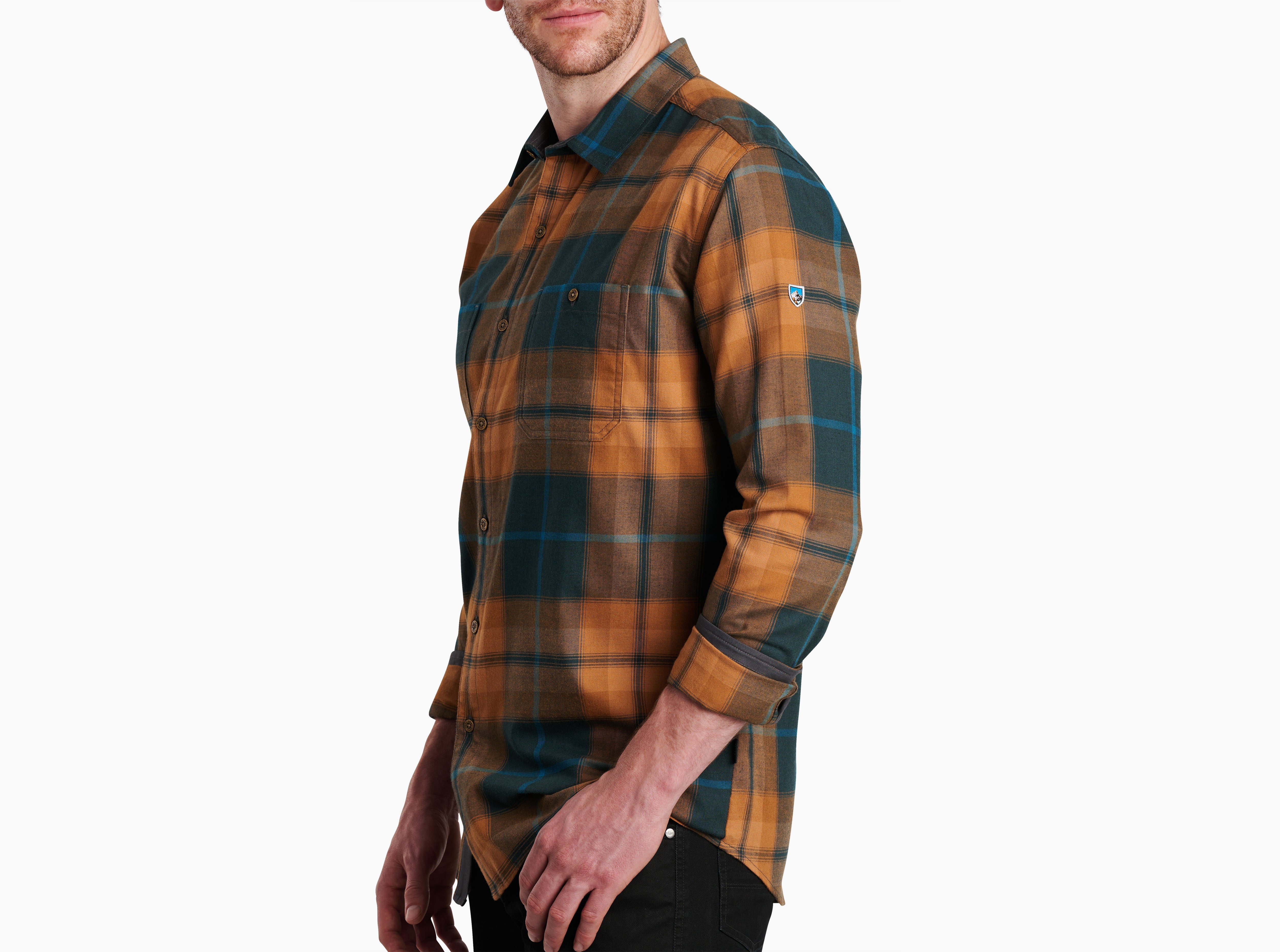 Camisa Kühl Fugitive Flannel LS
