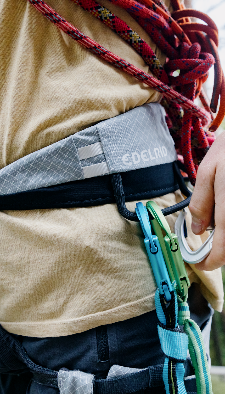 Arnés Helios Edelrid Light Grey