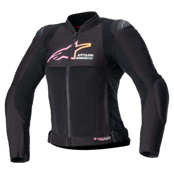 Chaqueta Alpinestars Stella SMX Air Negro/Amarillo/Rosado