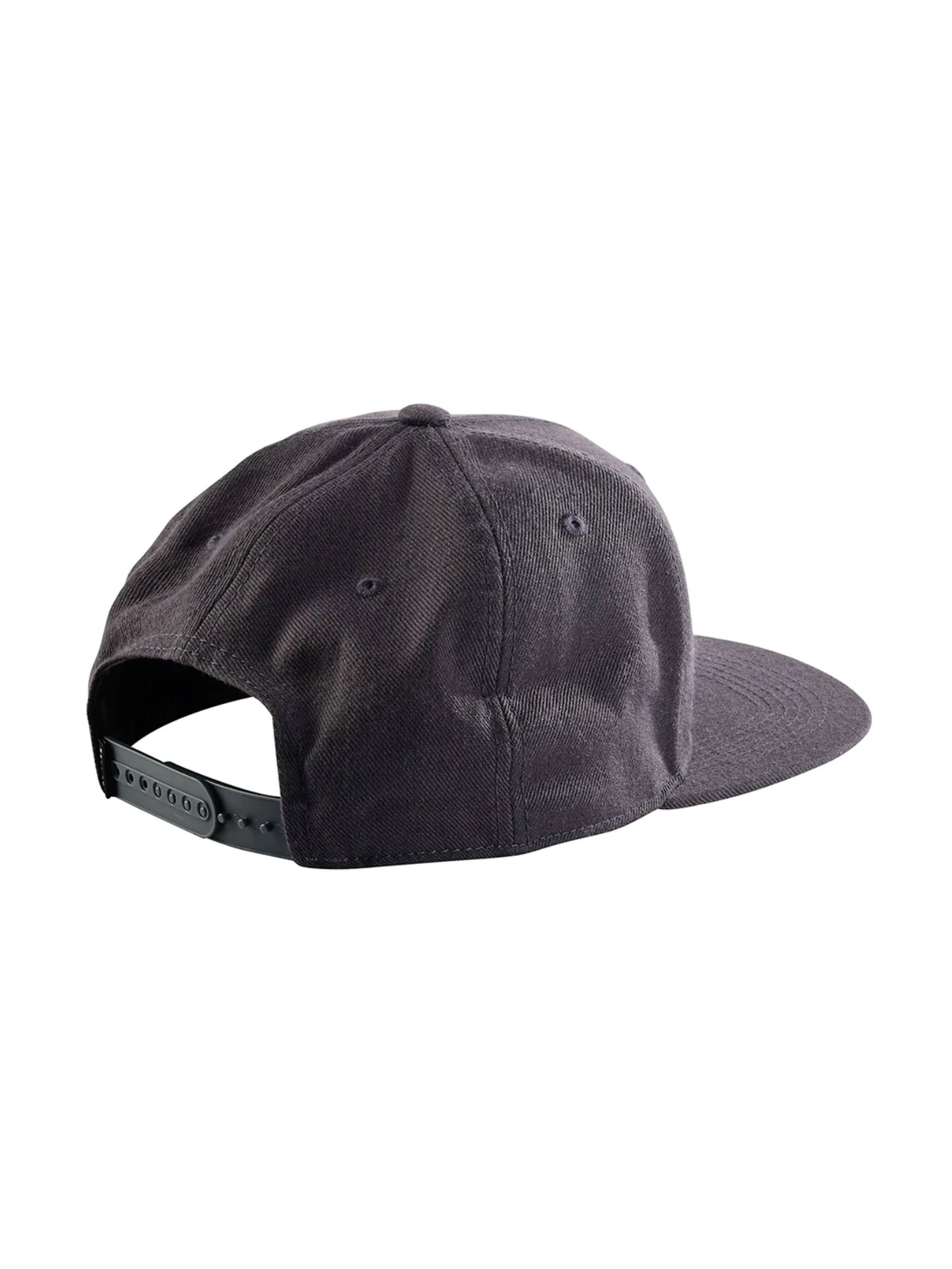 Troy Lee Designs Jockey Snapback Slice Gris Oscuro / Gris - Rideshop