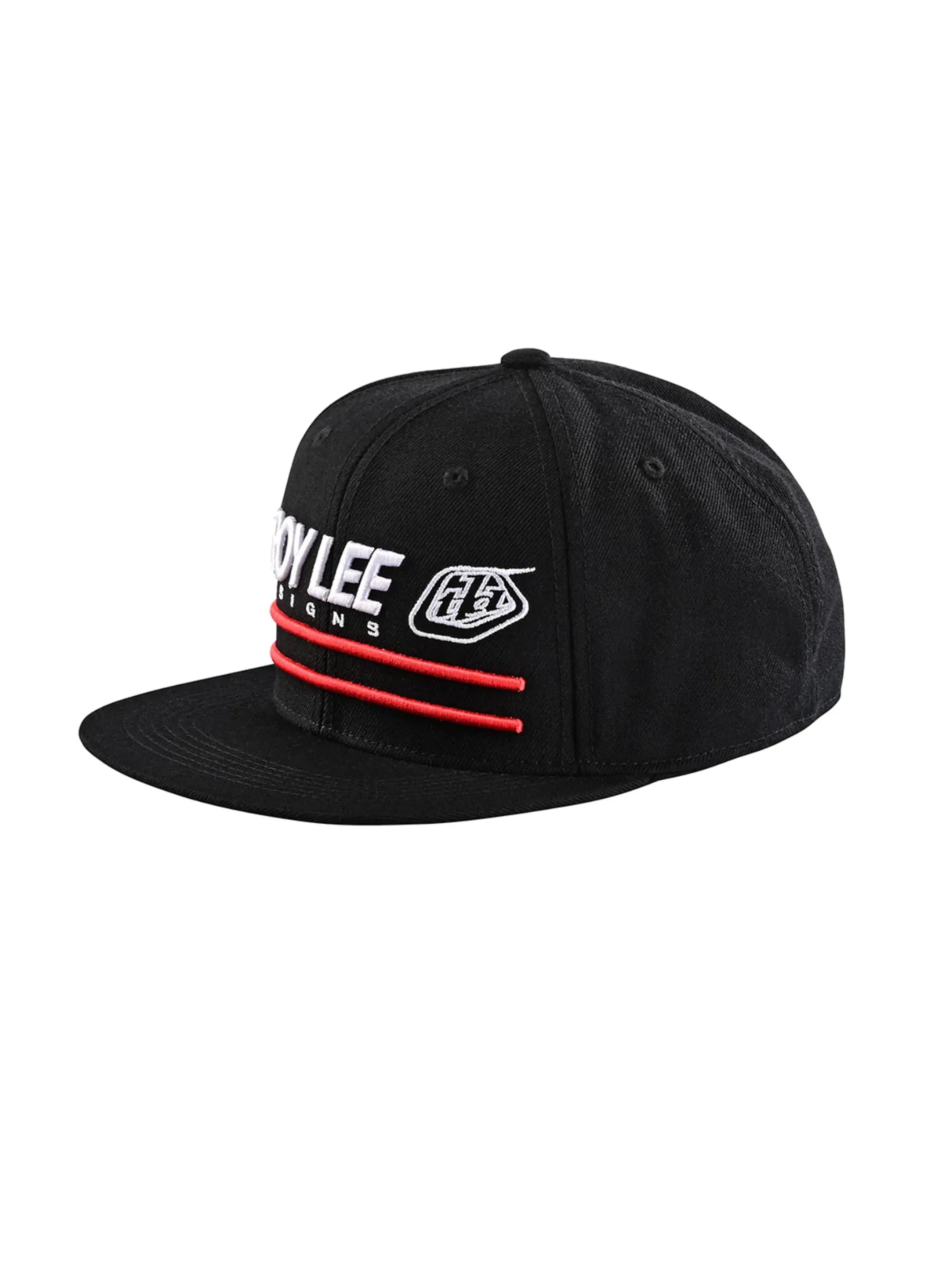 Troy Lee Designs Jockey Snapback Drop In Negro / Blanco - Rideshop