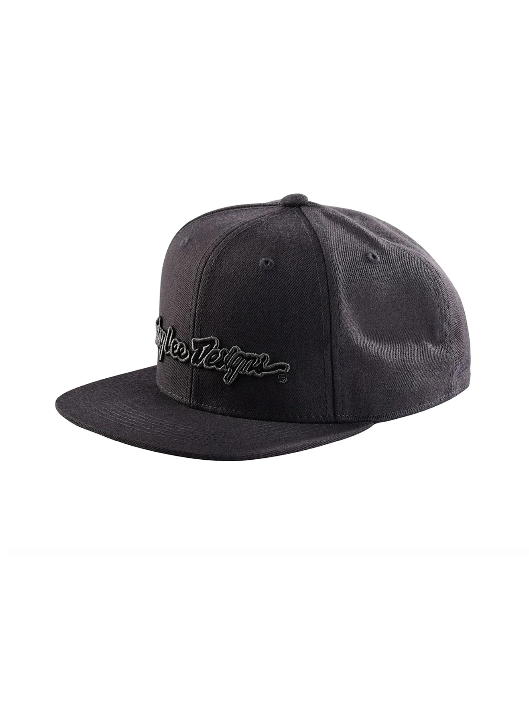 Troy Lee Designs Jockey Snapback Signature Gris / Gris Oscuro - Rideshop