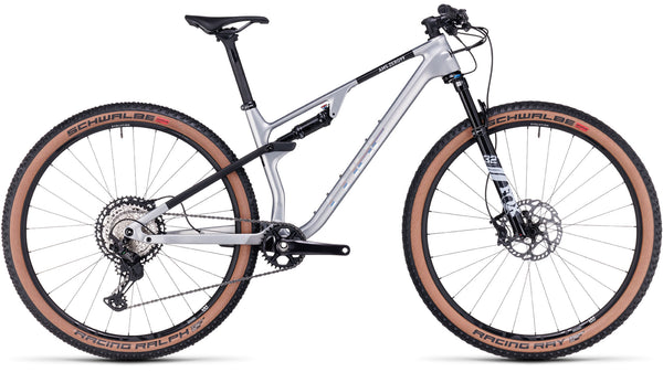 Cube Bicicleta MTB AMS ZERO99 C:68X Race 29 silver´n´black - Rideshop