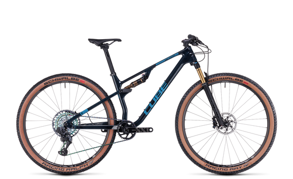 Cube Bicicleta AMS ZERO99 C:68X SLT 29 Liquidblue´n´Blue