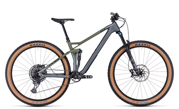 Cube Bicicleta Stereo ONE22 HPC TM 29 Flashgrey´n´Olive - Rideshop