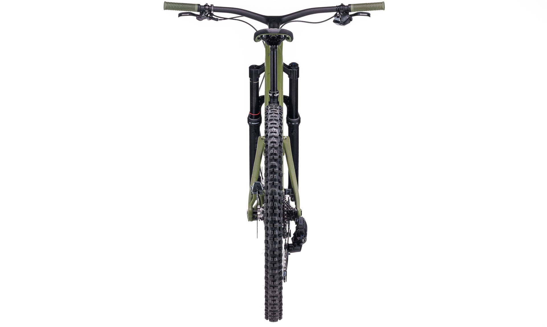 Bicicleta Mountain Bike Cube Stereo ONE55 C:62 TM Aro 29 Verde Oscuro