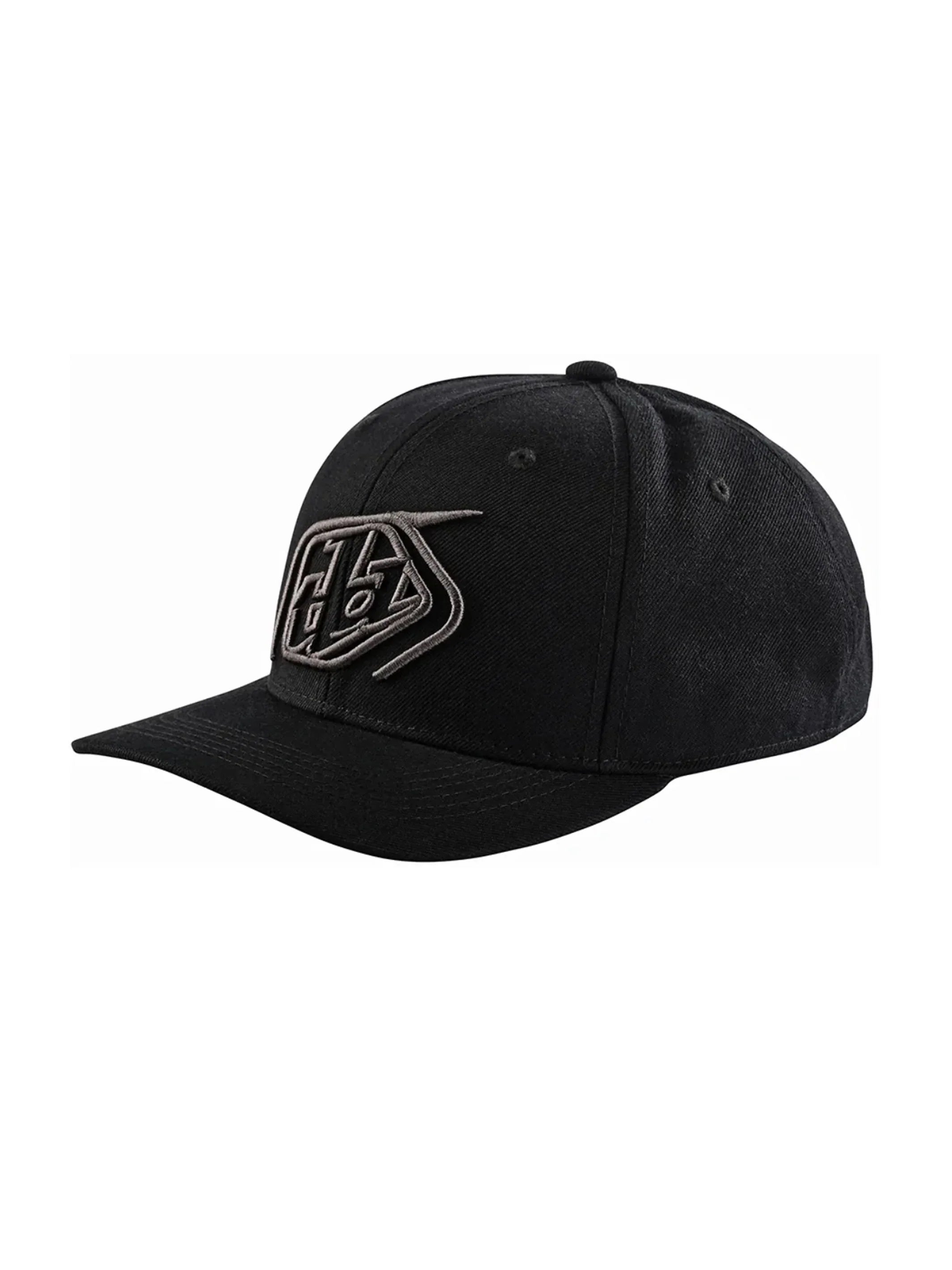 Troy Lee Designs Jockey Snapback Crop Negro / Gris - Rideshop