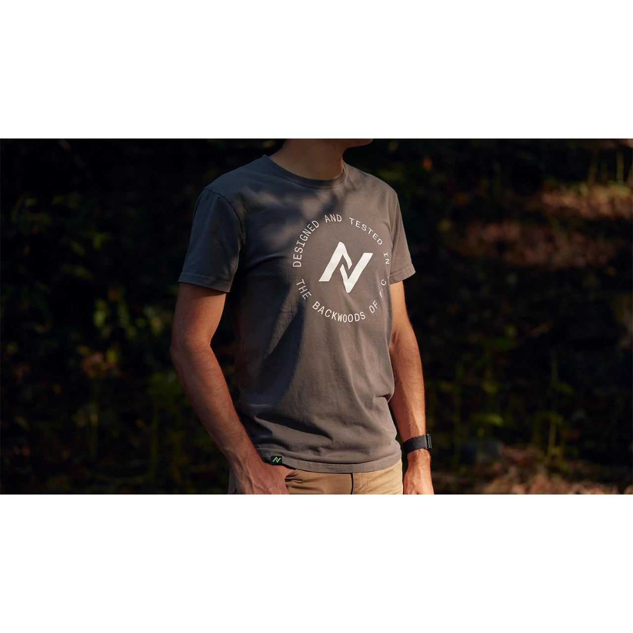 Polera Lifestyle Backwoods Seal Gris Norco