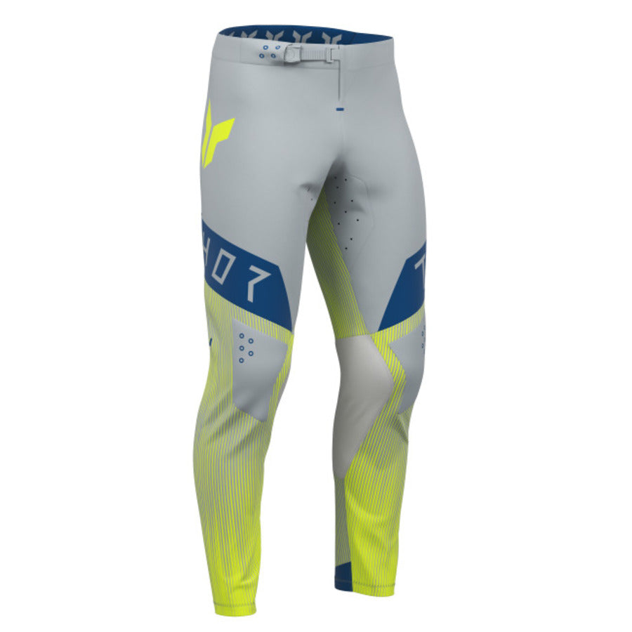 Pantalón Moto Thor Sportmode Vanish Gris / Azul Oscuro - vista 3
