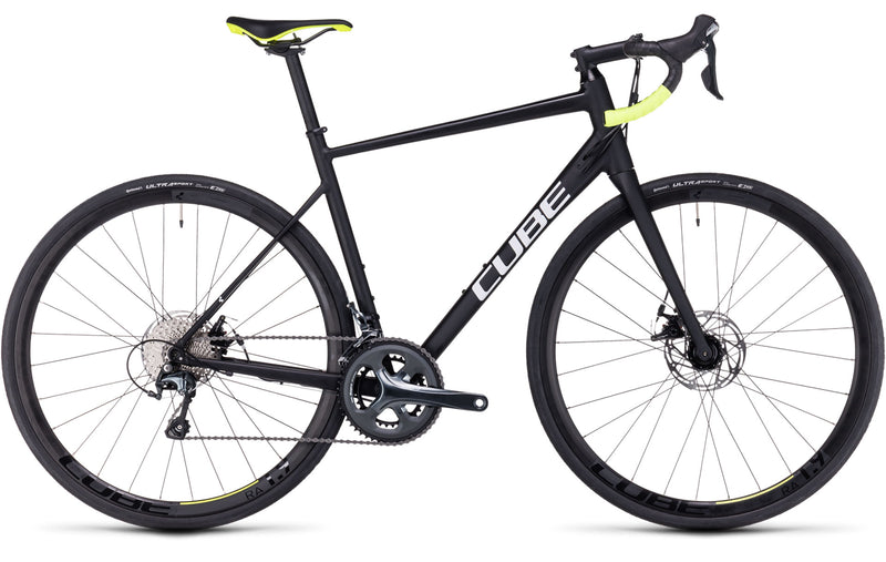 Bicicleta Cube Attain Race | Negro - Rideshop