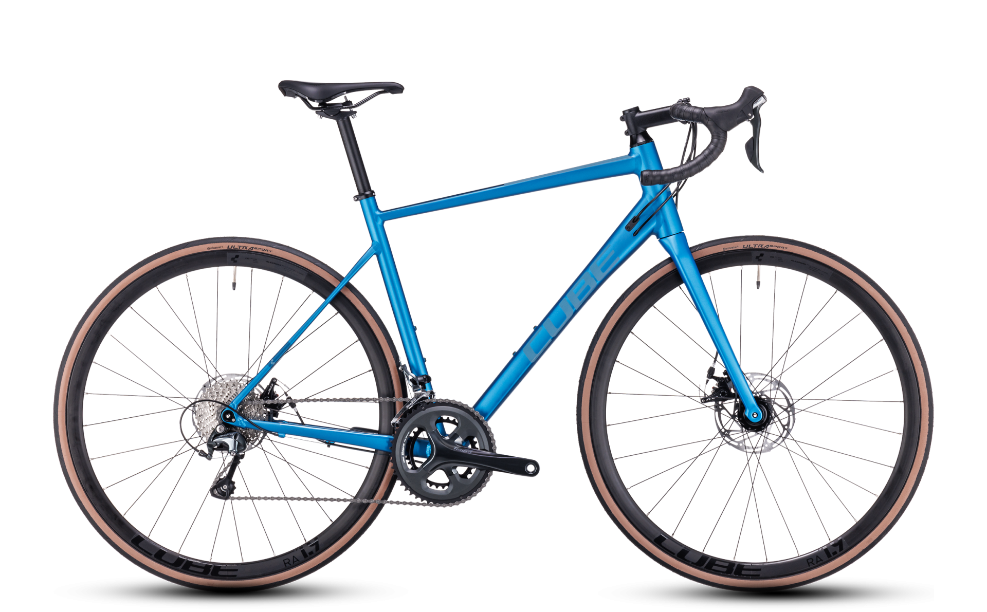 Bicicleta Cube Attain Race | Azul Espectral - Rideshop