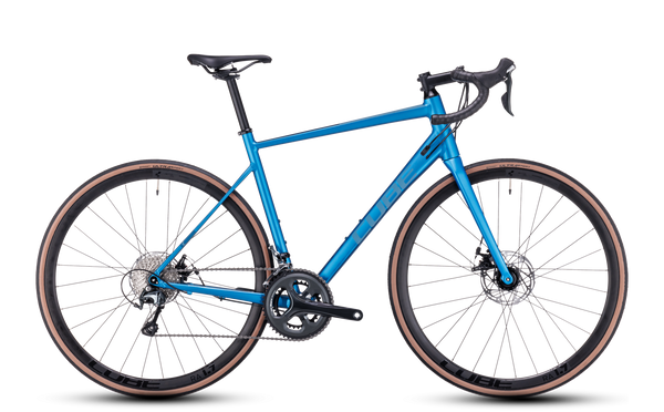 Bicicleta Cube Attain Race | Azul Espectral - Rideshop