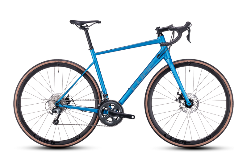 Bicicleta Cube Attain Race | Azul Espectral - Rideshop