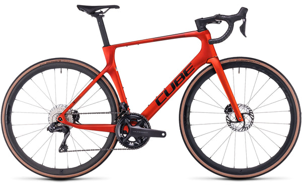 Cube Bicicleta Ruta Agree C:62 Race Fireorange´n´Black