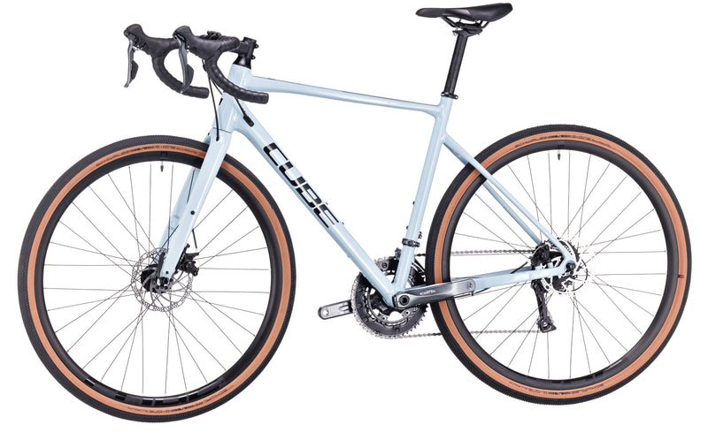 Cube Bicicleta Gravel Nuroad Skygrey´n´Black - Rideshop