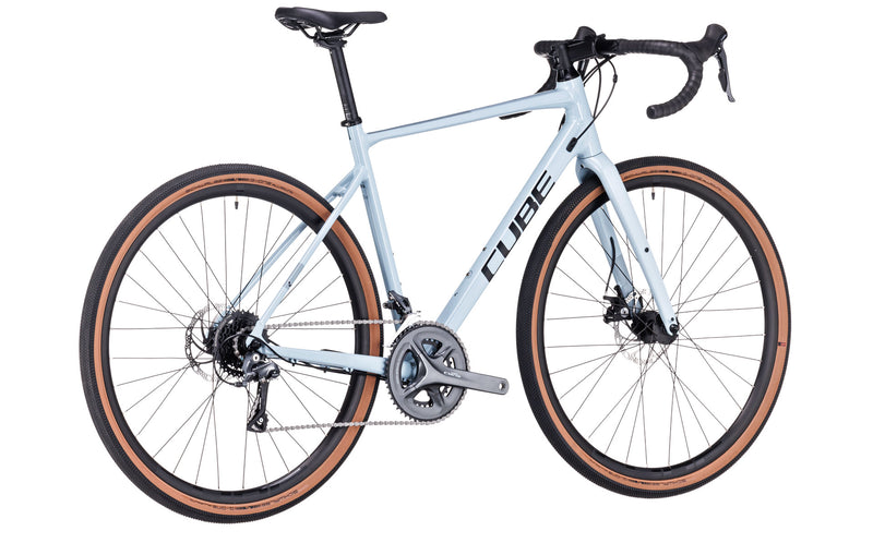 Cube Bicicleta Gravel Nuroad Skygrey´n´Black - Rideshop