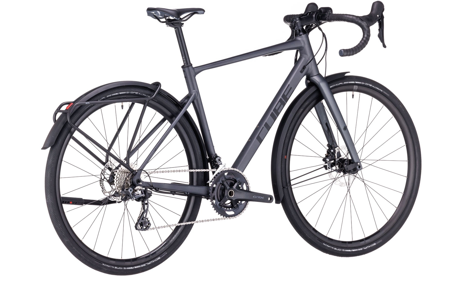 Cube Bicicleta Gravel Nuroad Race FE Grey´n´black - Rideshop
