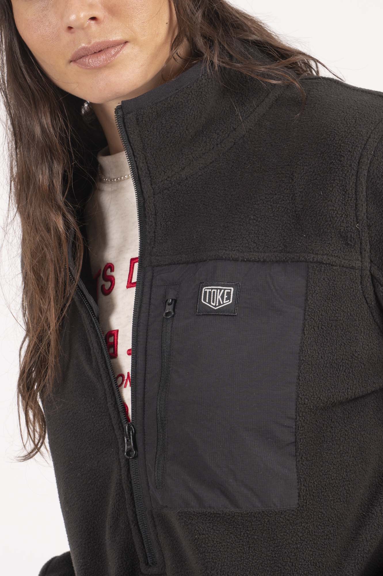 Polar Quiver Negro Mujer Toke