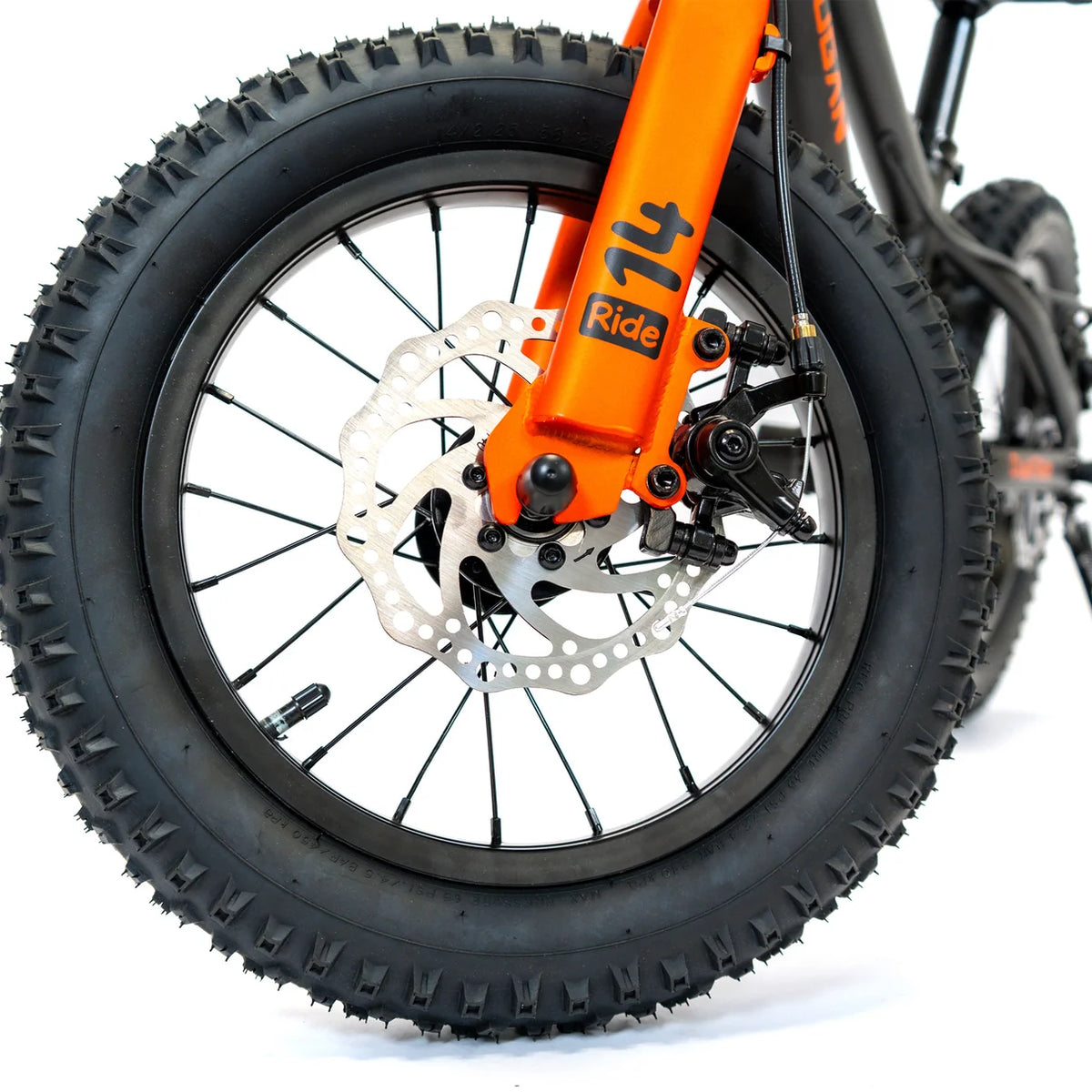 Bicicleta Niño Kugan 2 en 1 Dual Ride 14 Black Orange