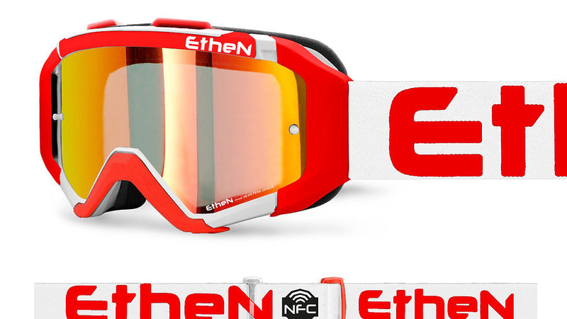 Ethen Antiparras New 05R Blanco/Rojo - Rideshop