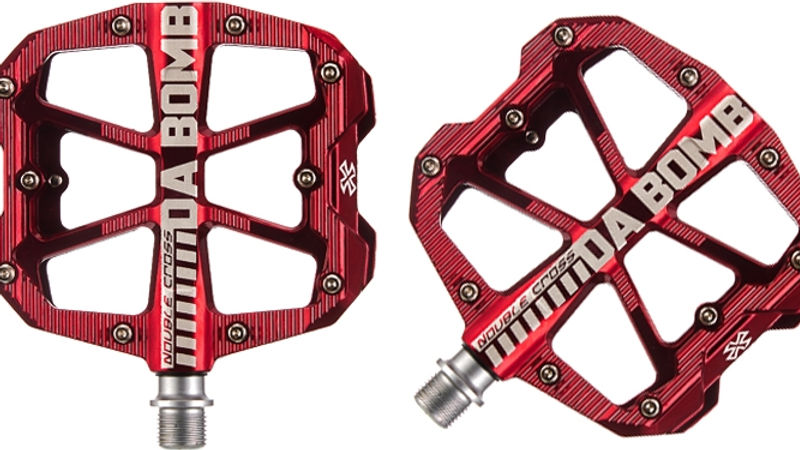 Da Bomb Pedales Double Cross Rojo - Rideshop