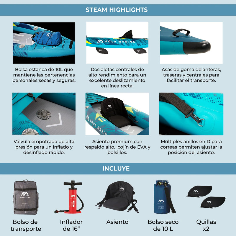 Kayak Aqua Marina Steam Single