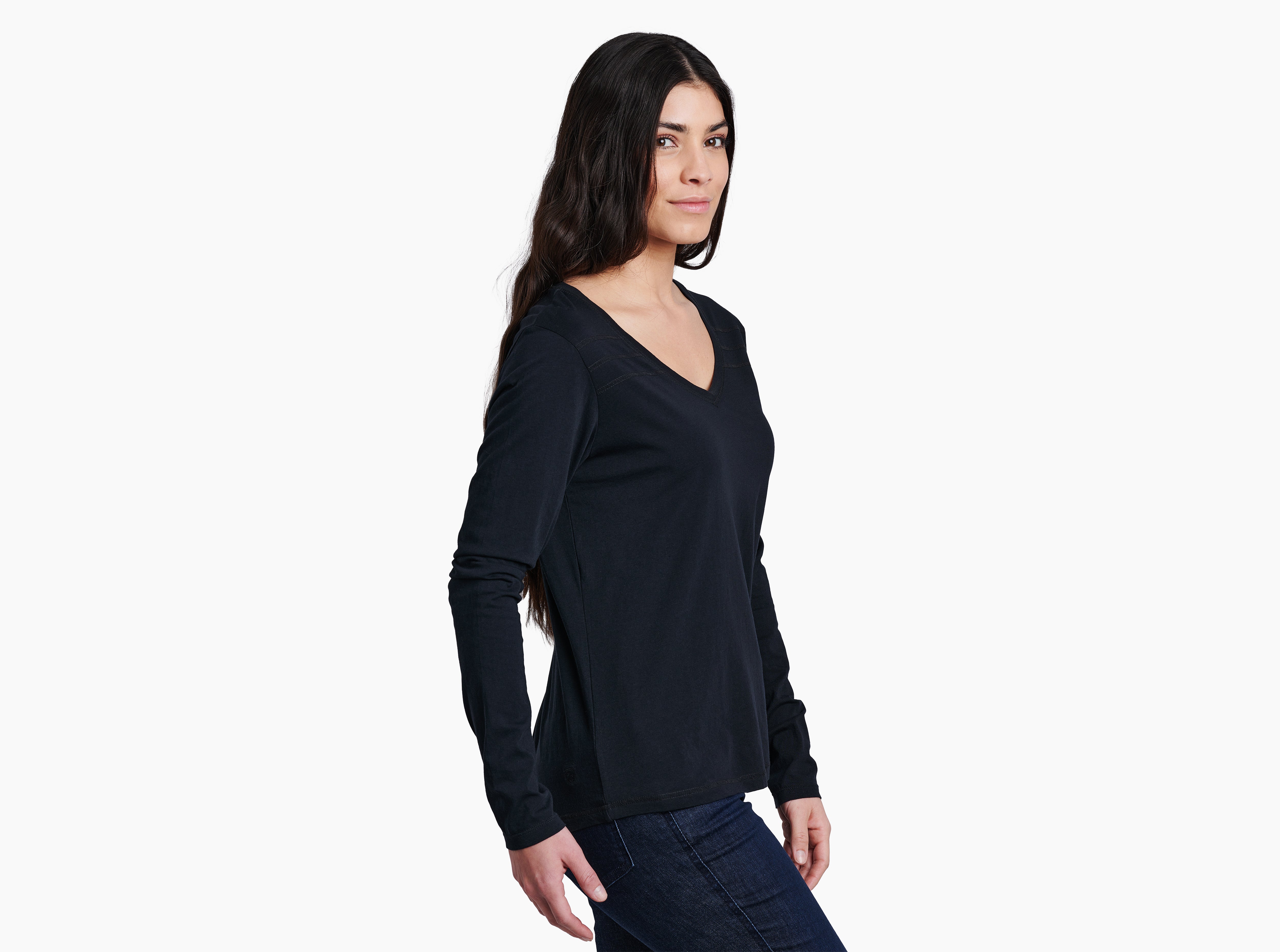 Polera Kühl Arabella V Neck LS