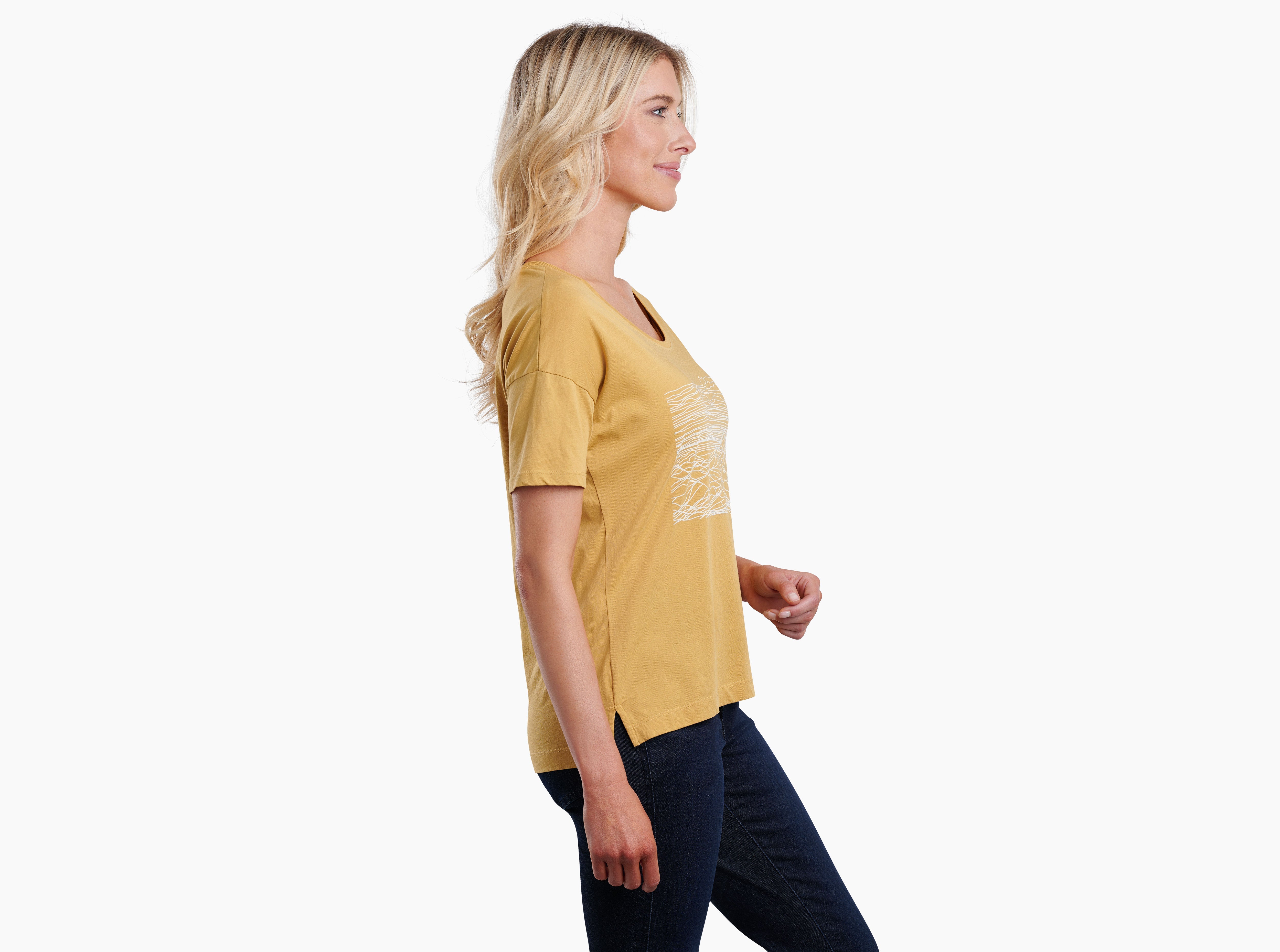 Polera Kühl Mountain Sketch Graphic Tee