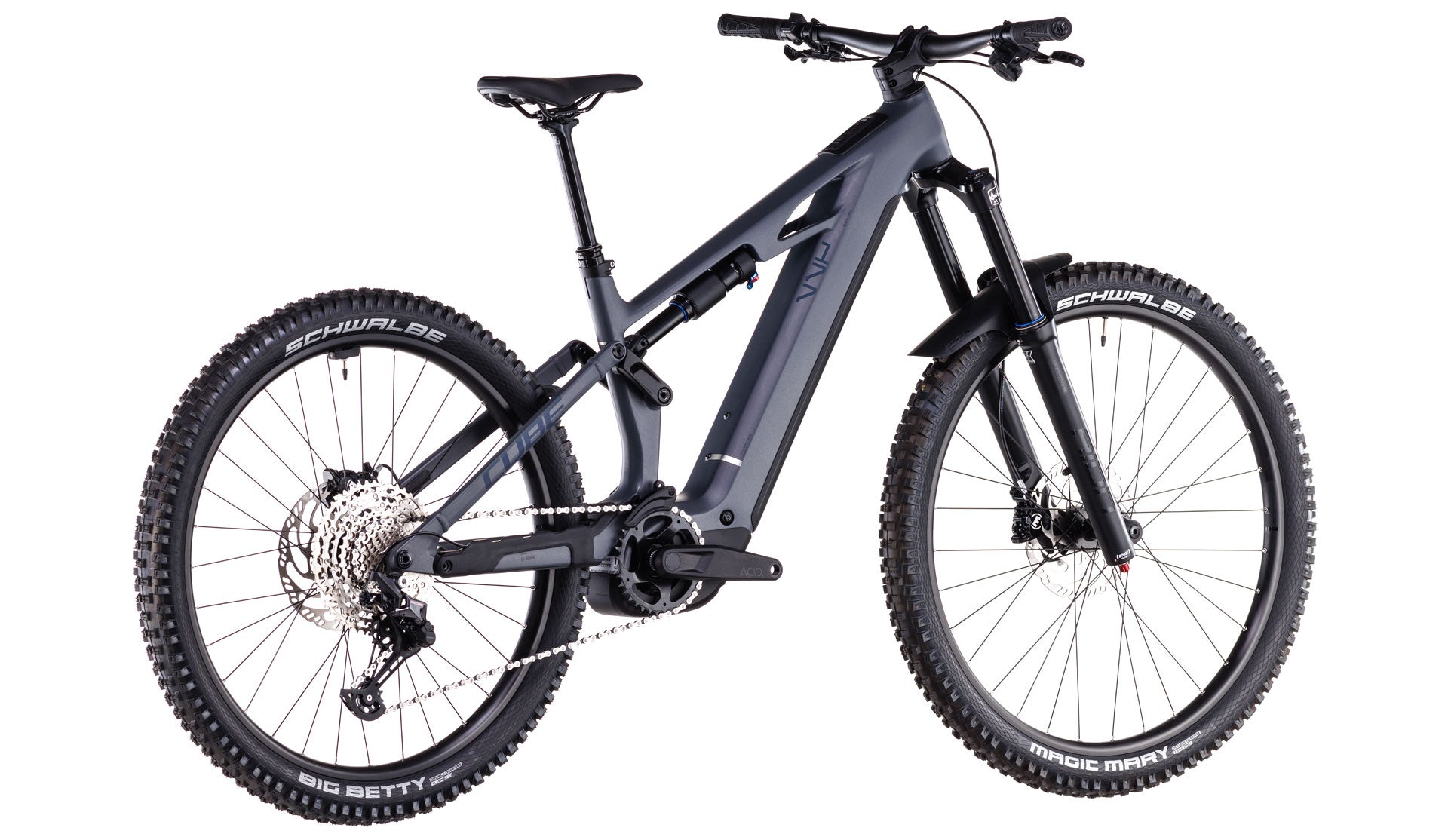Bicicleta Eléctrica Cube Stereo Hybrid One77 HPC Race 800 Slapgrey´n´prism