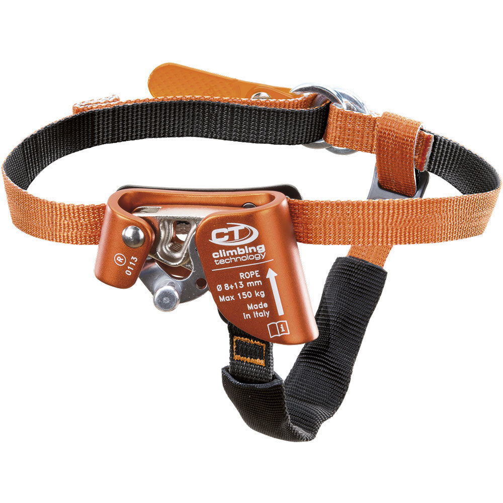 Bloqueador Quick Step-A Climbing Technology Pie Derecho Naranja