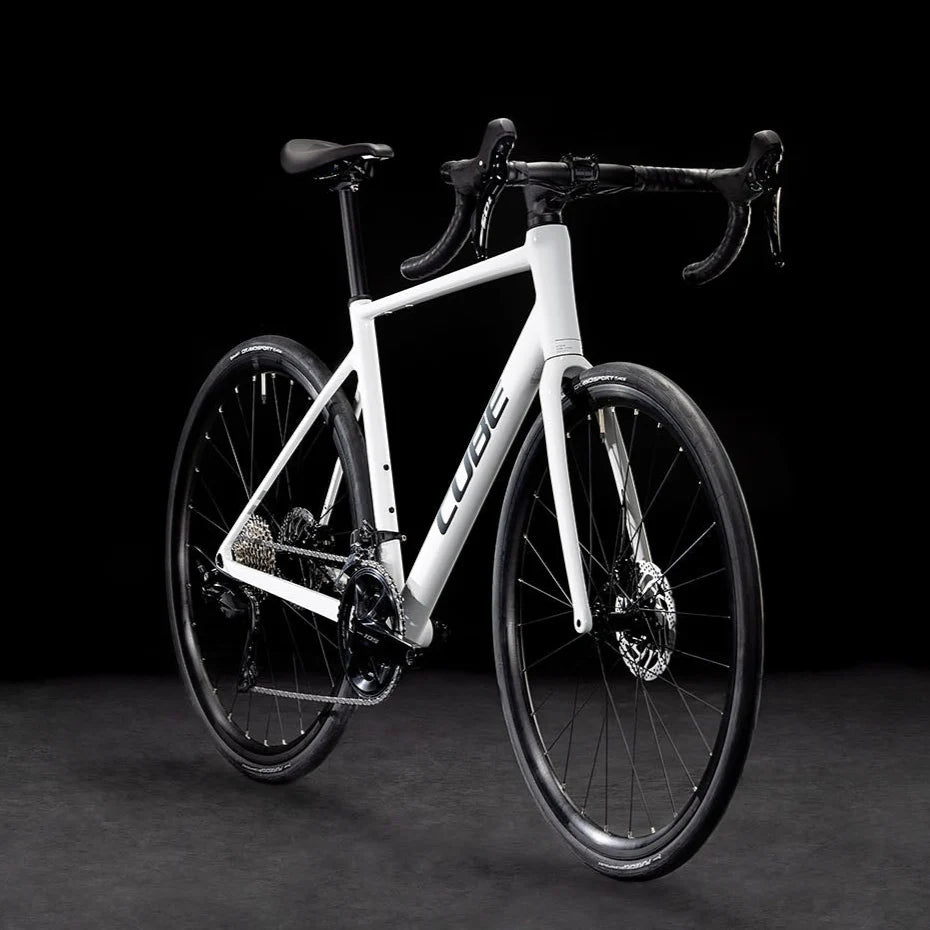 Bicicleta Ruta Cube Attain SLX Cotton´n´Grey