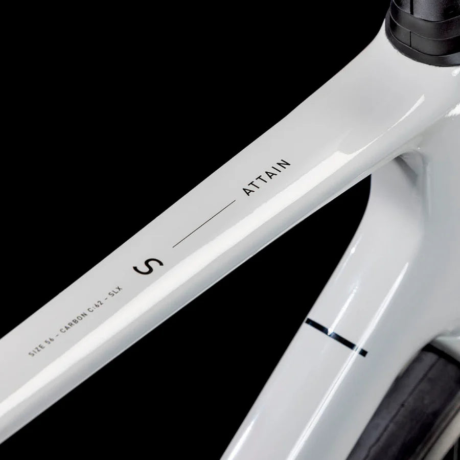 Bicicleta Ruta Cube Attain C:62 SLX cotton Gris