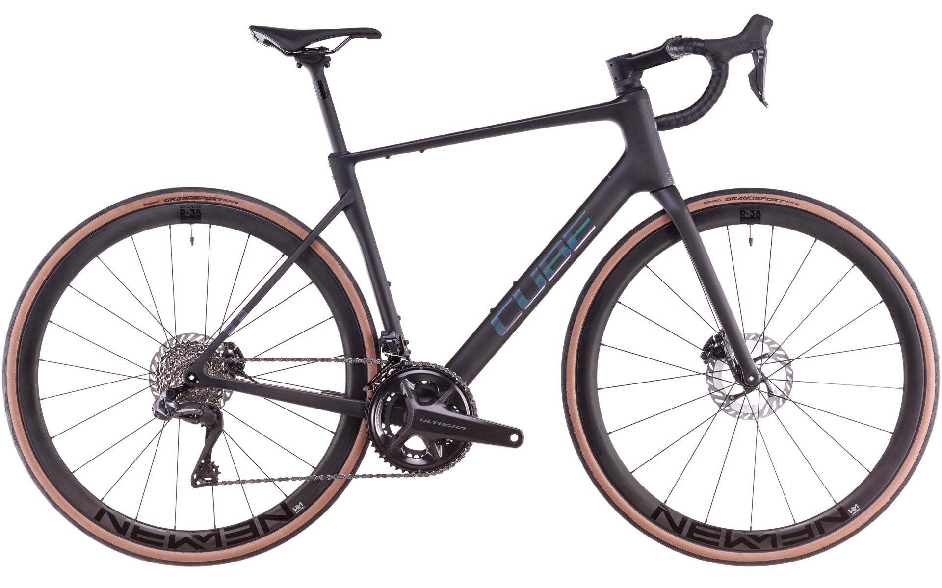 Bicicleta Ruta Cube Attain C:62 SLT carbon´n´rainbow
