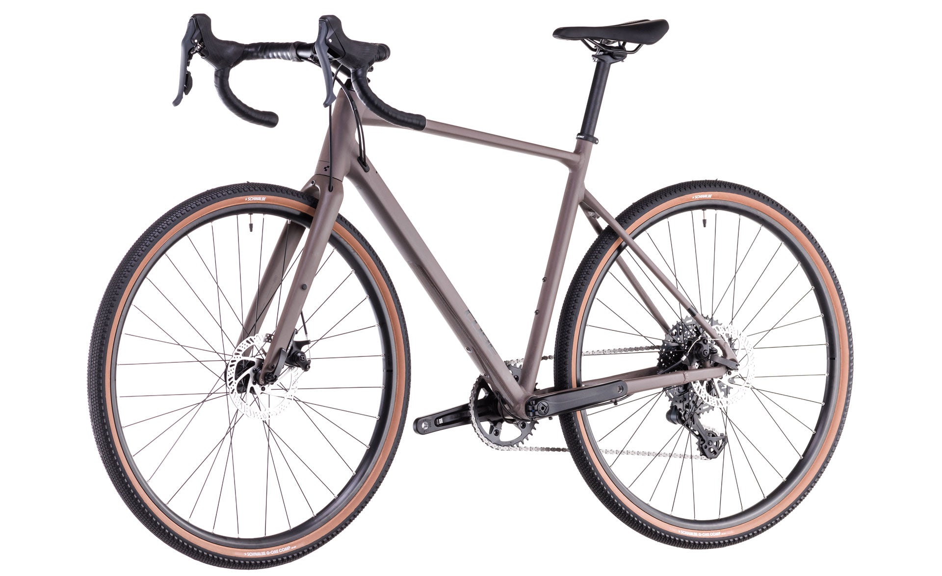 Bicicleta Ruta Cube Nuroad ONE Cedar'n'Black