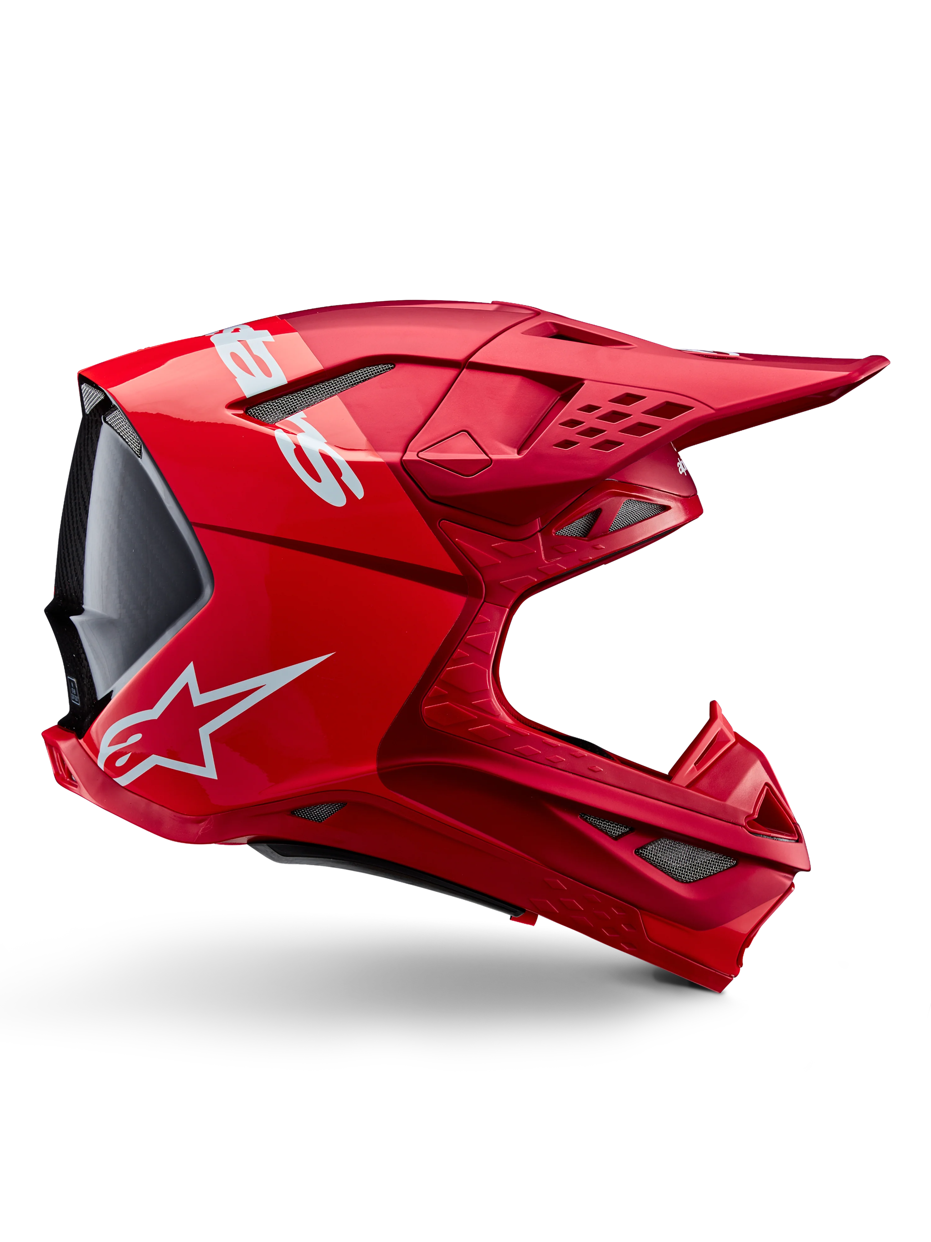 Casco Moto Alpinestars Supertech S-M10 Flood Rojo Fluor